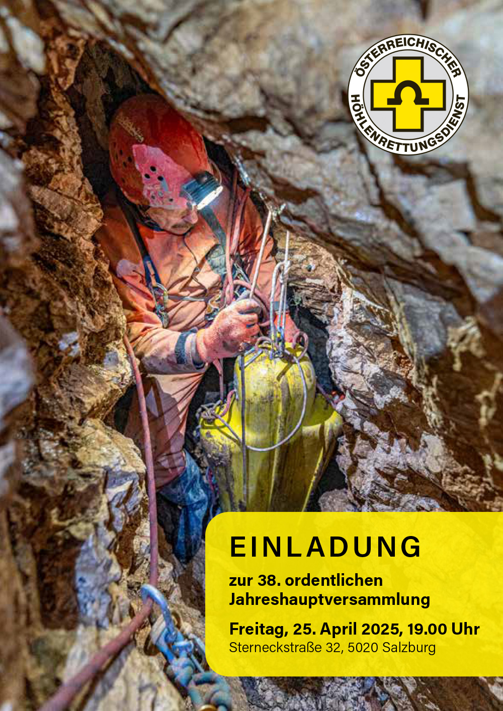 Einladung Höhlenrettung